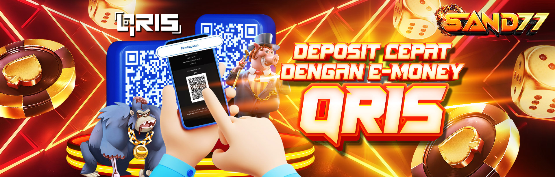 CARA DEPOSIT DENGAN QRIS SUPER CEPAT