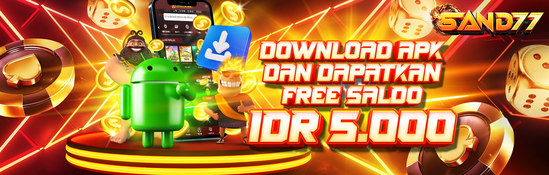 DOWNLOAD APK FREE SALDO IDR 5.000