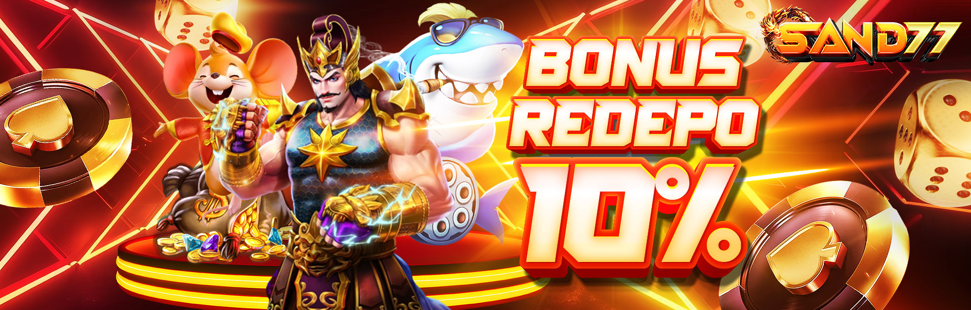 BONUS REDEPO 10% KHUSUS SLOT