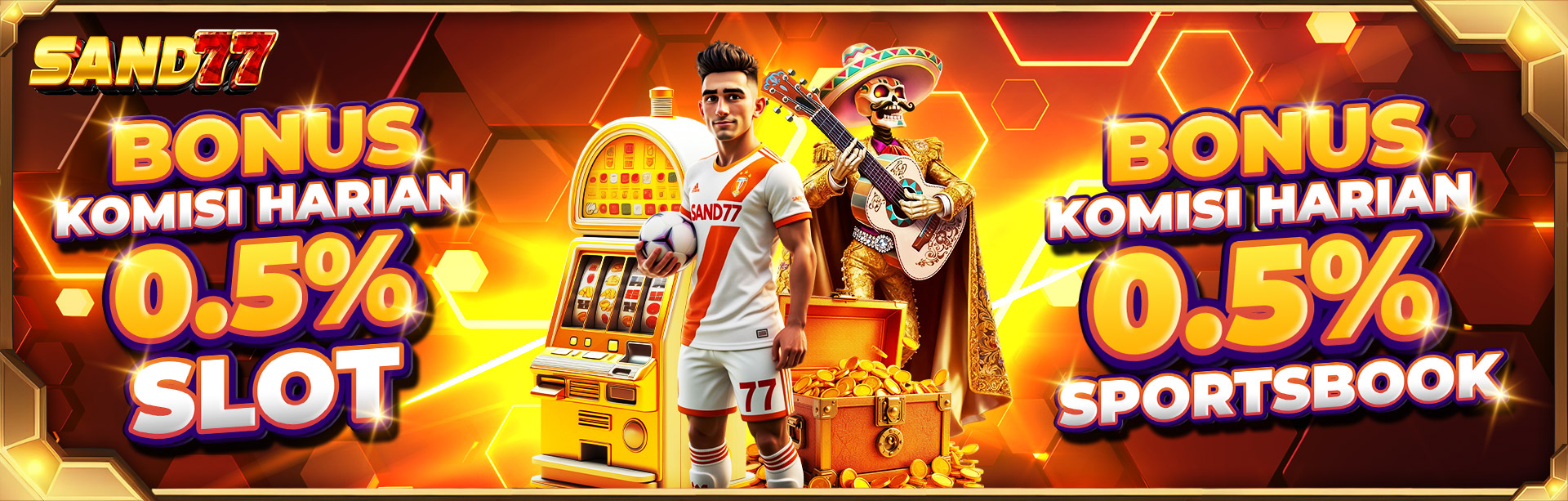 BONUS KOMISI SLOT & SPORT