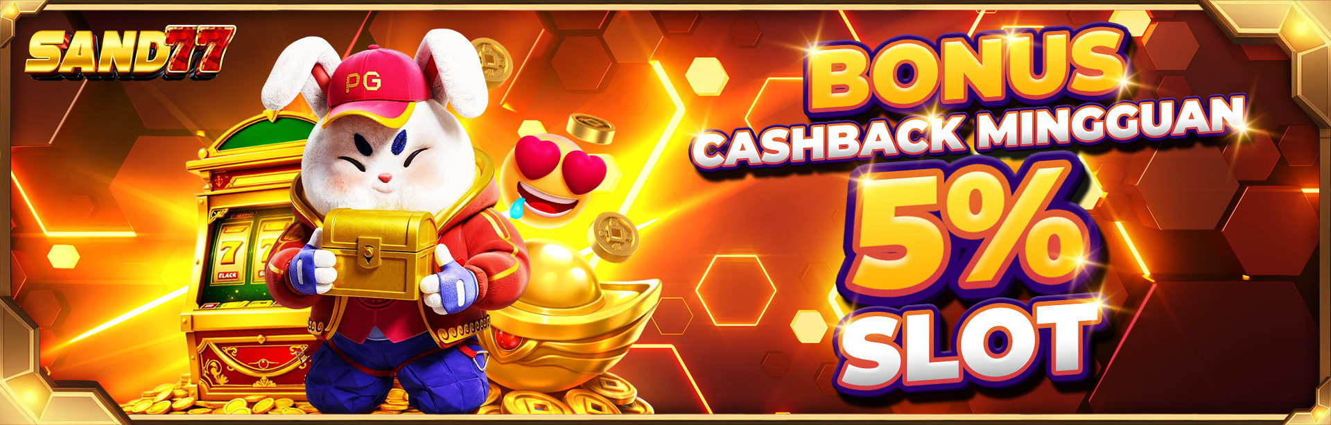 BONUS CASHBACK 5% SLOT