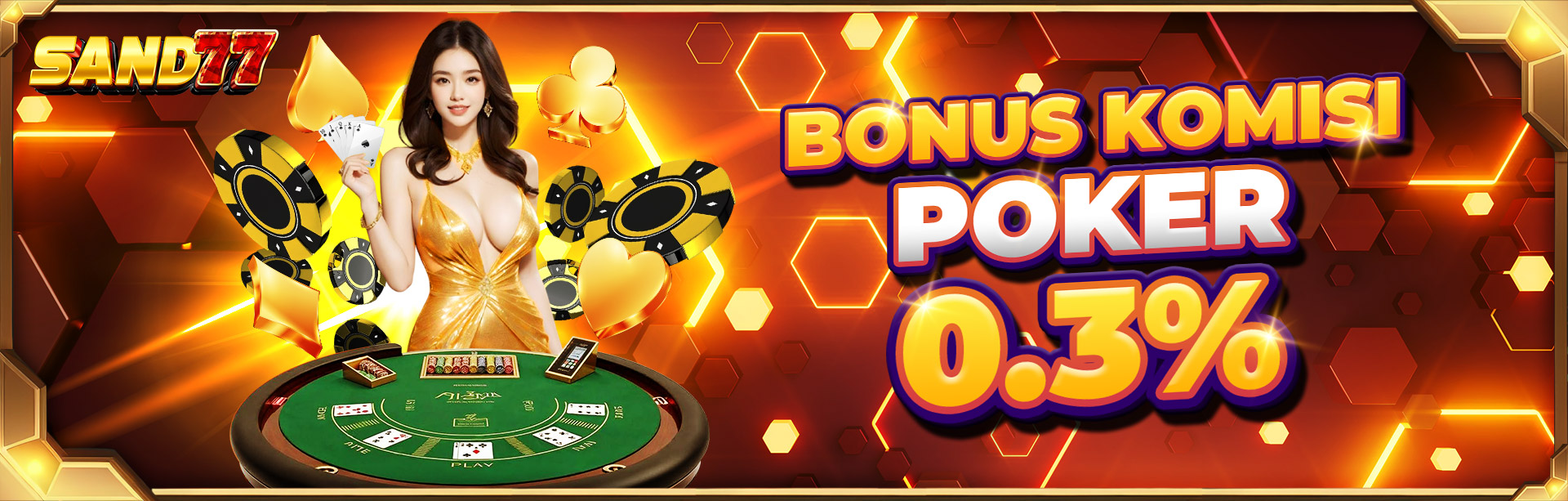 BONUS KOMISI POKER 0.3%
