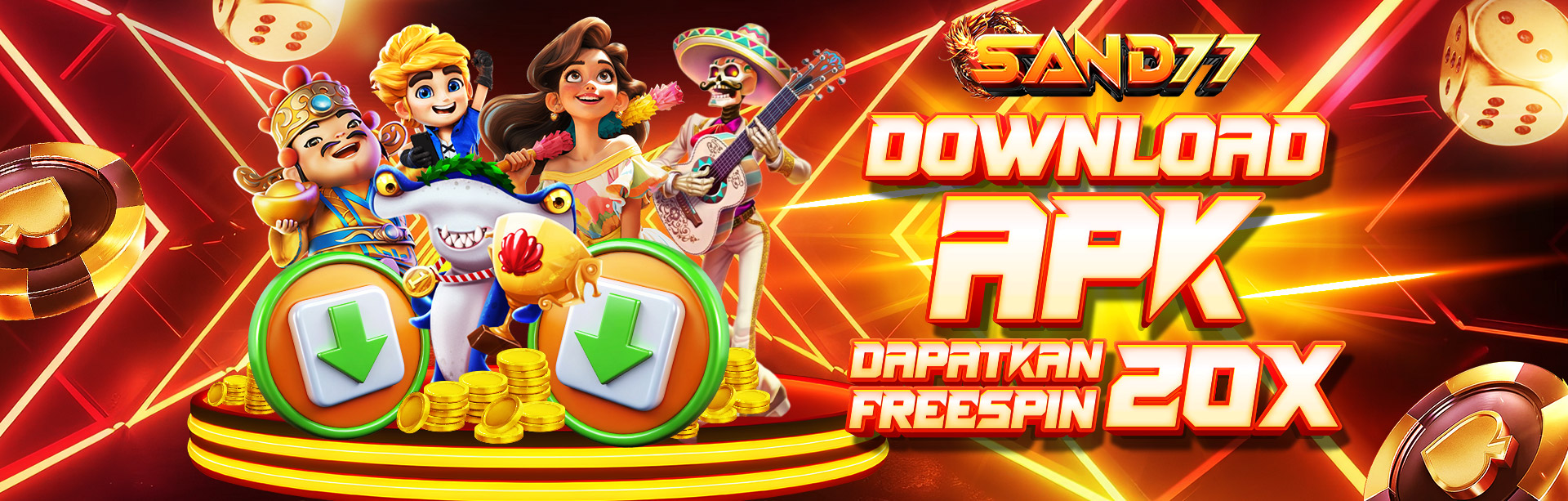 DOWNLOAD APK DAPATKAN FREESPIN 20X