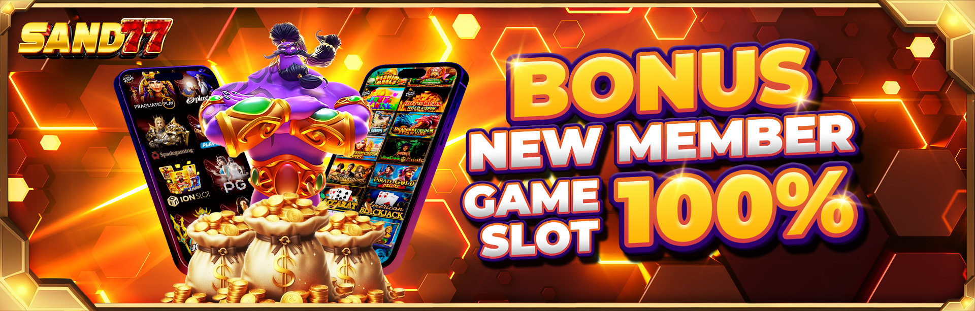 BONUS NEW MEMBER SLOT 100%