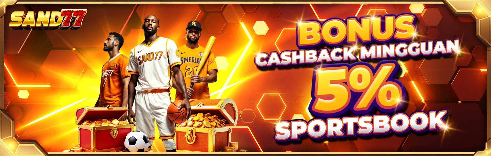 BONUS CASHBACK 5% SPORT