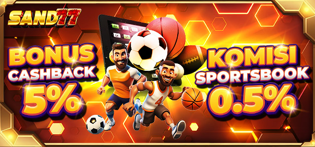 BONUS CASHBACK 5% + KOMISI 0.5% SPORT