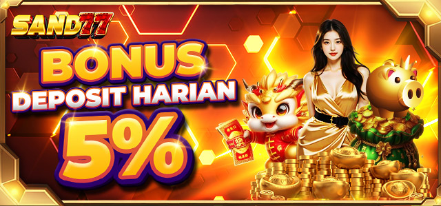 BONUS DEPOSIT HARIAN 5%