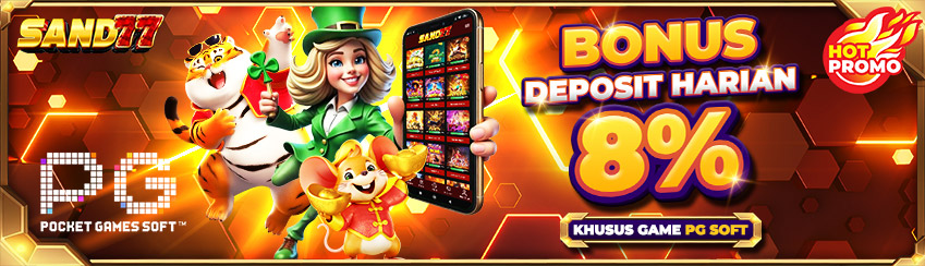 BONUS DEPOSIT HARIAN 8% PGSOFT