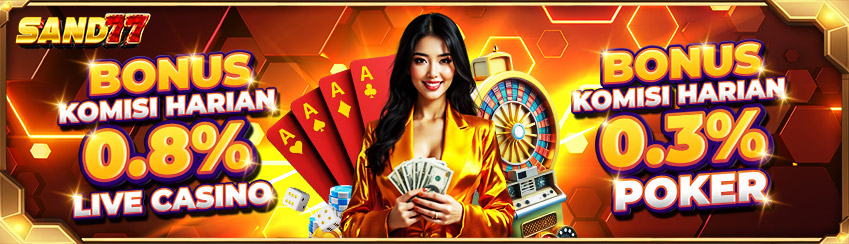 BONUS KOMISI CASINO & POKER