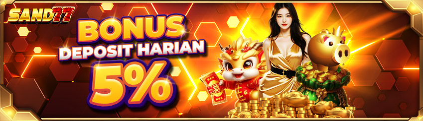 BONUS DEPOSIT HARIAN 5%