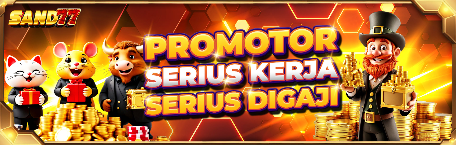 PROMOTOR SERIUS KERJA SERIUS DIGAJI