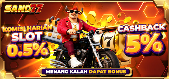 KOMISI HARIAN SLOT 0.5% & CASHBACK SLOT 5%