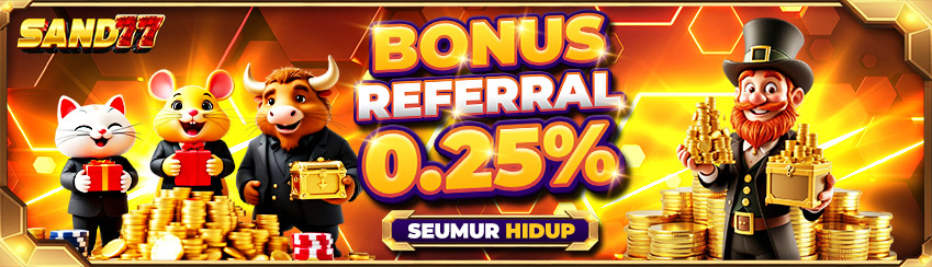 BONUS REFERRAL TURNOVER 0.25%