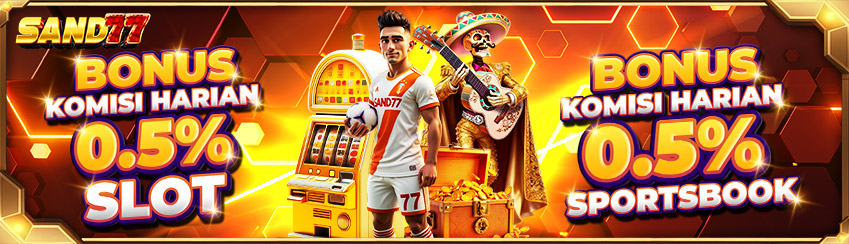 KOMISI HARIAN SLOT & SPORT 0.5%